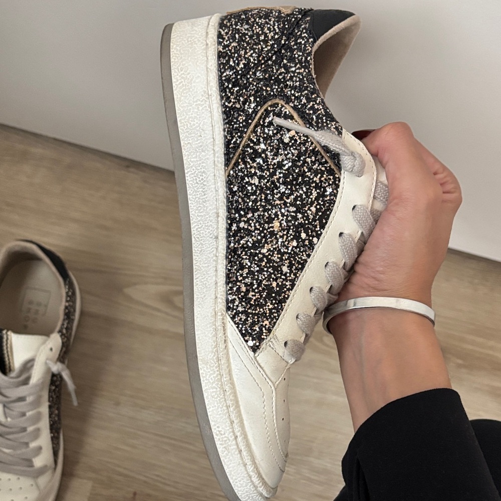 ShuShop Black and White Sneakers - Picture 2 of 3
